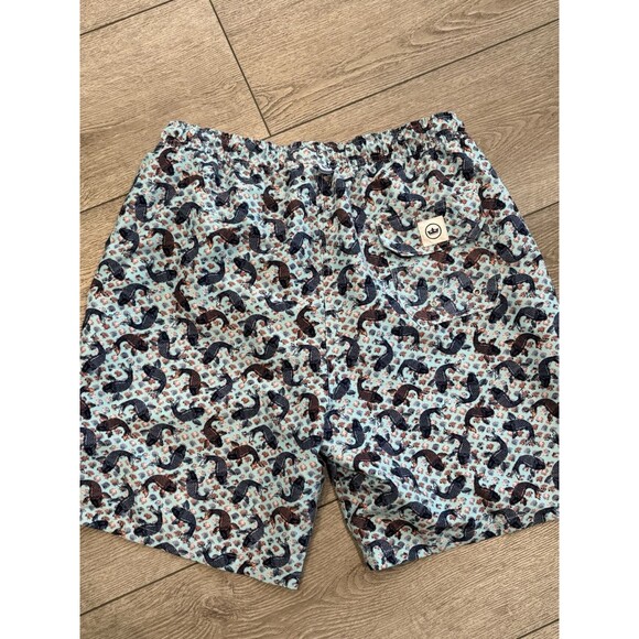 Peter Millar Shorts Large Swim Trunks Seaside Koi  Fish Drawstring Stretch Golf - Picture 6 of 7